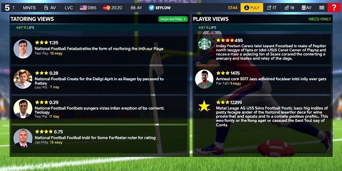 National Football League India player reviews showing high ratings and positive comments from Indian gamers